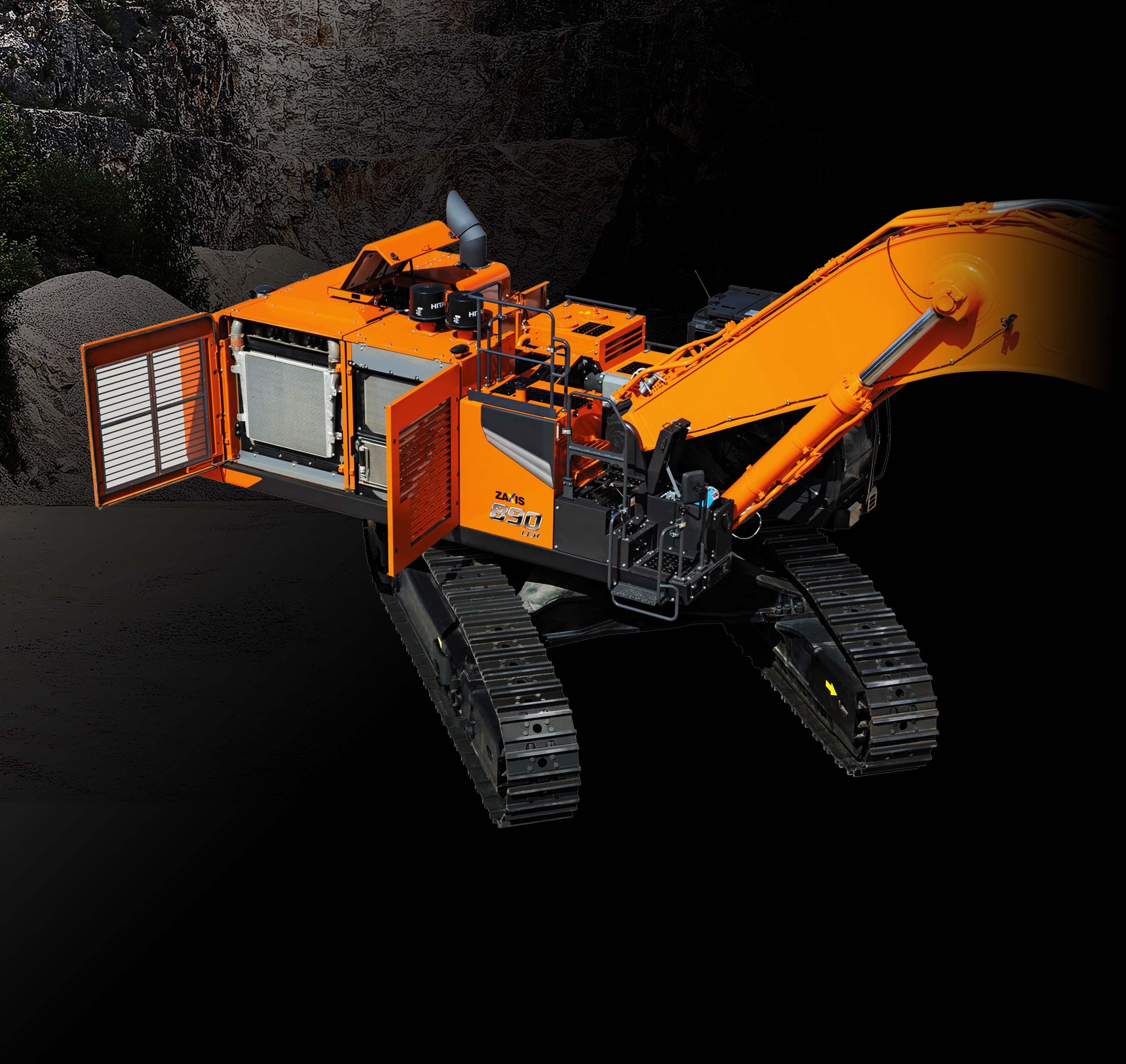 ZAXIS670 / ZAXIS870｜ZAXIS 7 SERIES 新型ZAXIS-7シリーズが、新登場 その手で、革新を操れ！ Be an  Innovator 日立建機