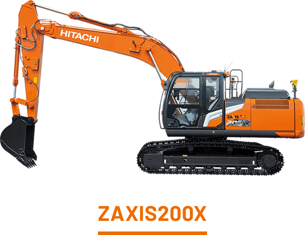 ZAXIS200X / ZAXIS330X｜ZAXIS 7 SERIES 新型ZAXIS-7シリーズが、新 